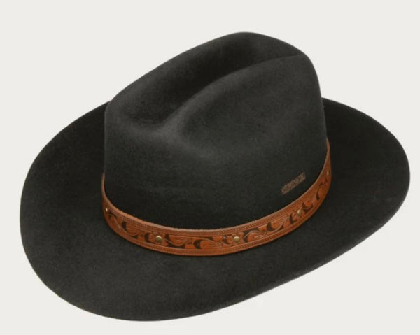 Stetson Western Open Road Hat - Black