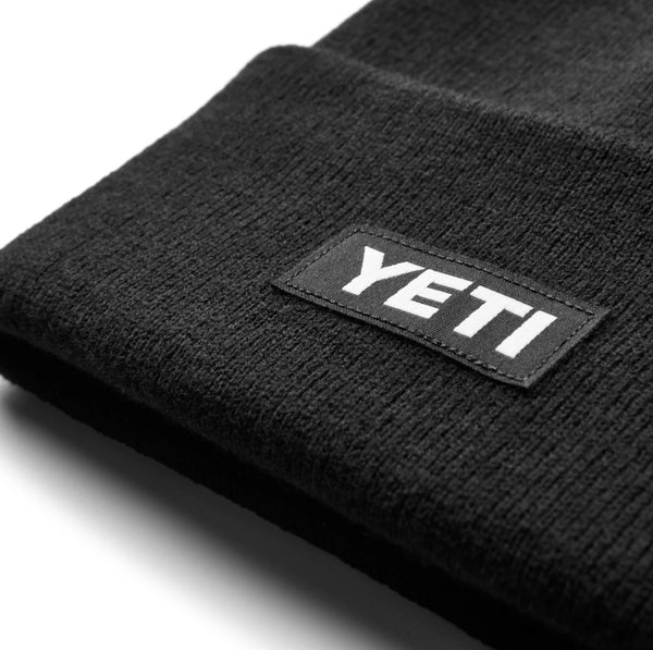 Yeti Logo Beanie - Black